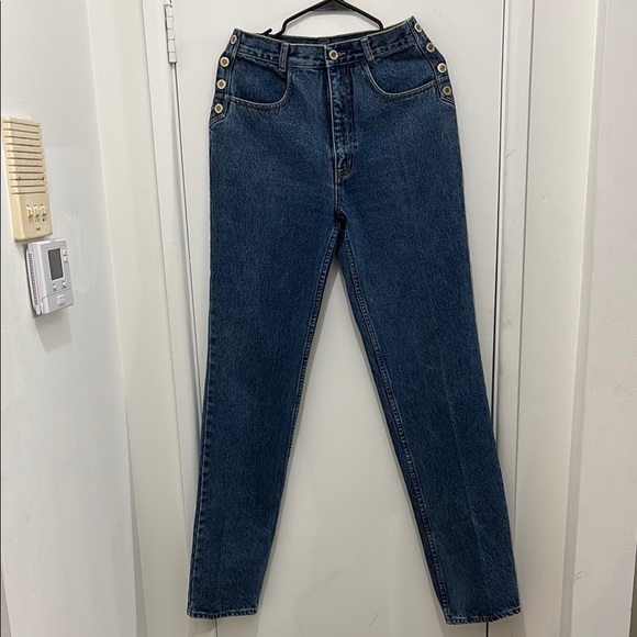 Vintage Rare Western Blue Denim Jeans - Picture 1 of 4